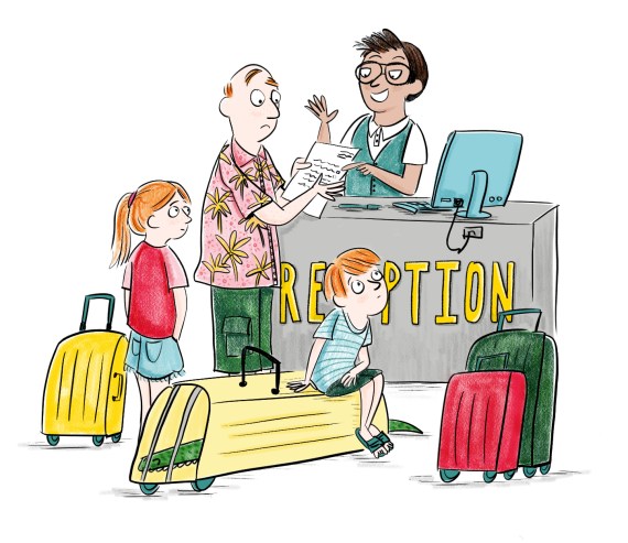 Un alligator dans ma piscine. María Serrano